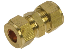 Brass Compression Straight Joiners