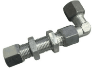 Compression Fittings - Equal Bulkhead Elbow