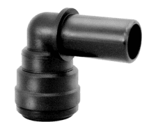 John Guest Plastic Push Fit Metric Stem Elbows