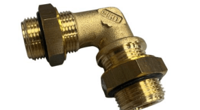 Compression Fittings - Male Male 90 Elbow (Steel)