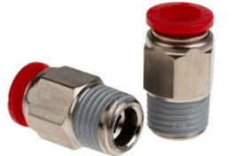 Norgren Plastic and Composite Push Fit Threaded Male Studs