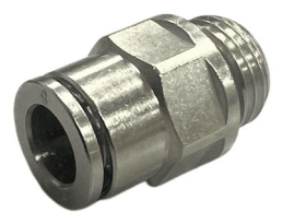 Norgren Pneufit Straight Adaptor Parallel Thread
