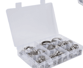 Worm Drive Clips - Assorted Box