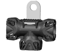 Raufoss Bracketed Tee Union